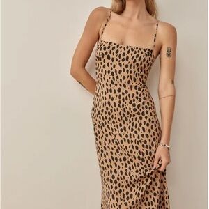 Reformation Dover Dress in Bobcat size 2